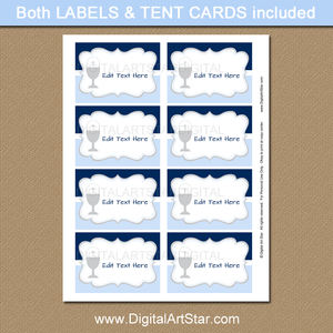 First Holy Communion Labels Instant Download