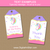 Editable Tags for Unicorn Party