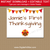 First Thanksgiving Sign Idea
