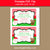 Christmas Invitations with Santa and Reindeer