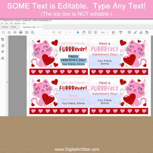 Editable Valentine Printables