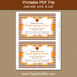 Printable Thanksgiving Idea