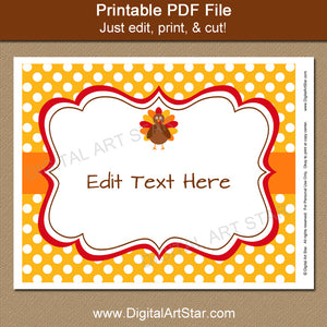 printable Thanksgiving sign download by digital art star