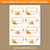 Fall Baby Shower Label Template