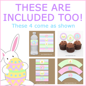 Easter Party Printables Package