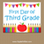 First Day of Third Grade Sign Printable - Apple and Pencils