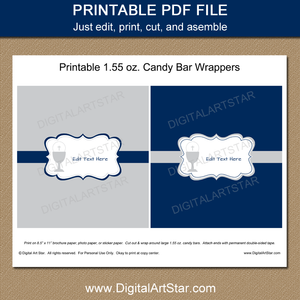 Printable Chocolate Bar Wrappers for First Communion