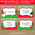 Kids Christmas Labels by Digital Art Star
