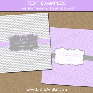 Editable Candy Bar Wrappers for Girl Baby Shower