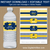 Navy and Yellow Graduation Water Bottle Labels Download