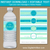 Turquoise Baby Shower Decorations - Printable Water Bottle Labels