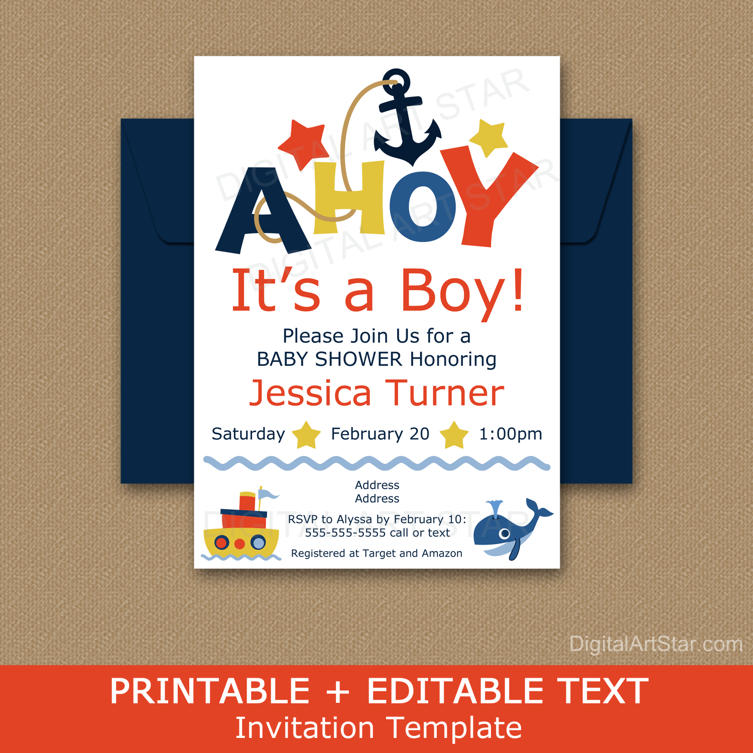free printable baby shower invitations templates for boys