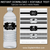 Black and Silver Graduation Water Bottle Label Template
