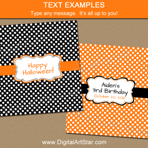 Candy Bar Labels Editable Template