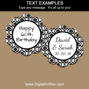 Editable Tags for Birthday, Wedding, More
