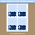 Blue First Communion Tent Cards Template
