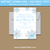 Blue and Silver Snowflake Invitations
