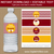 Burgundy and Golden Yellow Graduation Water Bottle Labels Instant Download Editable Template