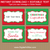 Christmas Labels Instant Download