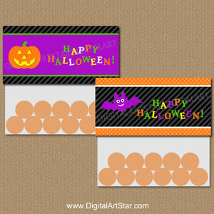 Fun Halloween Bag Toppers for Kids Party