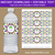 Glitter Mardi Gras Water Bottle Labels