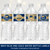 Graduation Party Supplies Printable Graduation Water Bottle Stickers Navy Blue Gold