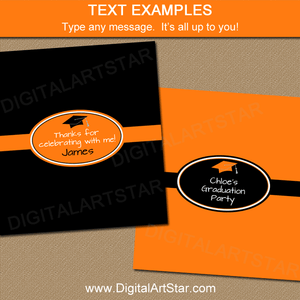 Editable Graduation Template for Candy Bar Wrappers