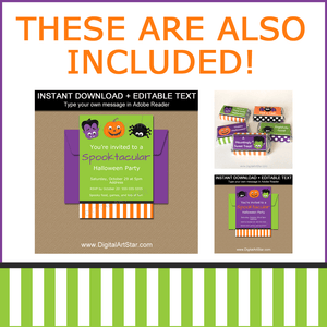 Halloween Themed Party Package Cute Halloween Party Favors
