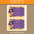 Witch Halloween Party Invitation Template