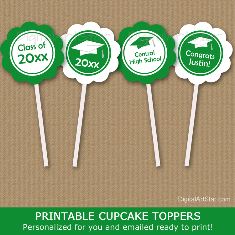 Free Printable Cupcake Toppers