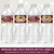 Maroon and Gold Water Bottle Labels Graduation Decorations