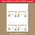 Printable Place Cards for Christmas Party
