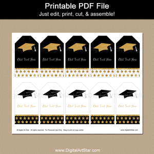 Printable Graduation Favor Tags