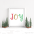 Joy Printable Wall Art for Christmas