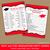Red and Black Graduation Games Printable Two Pack Bundle