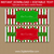 Red and Green Striped Candy Bar Wrappers Template Christmas