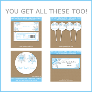 Snowflake Party Decorations Party Package Deal