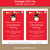 Printable Holiday Invitation Template with Snowman