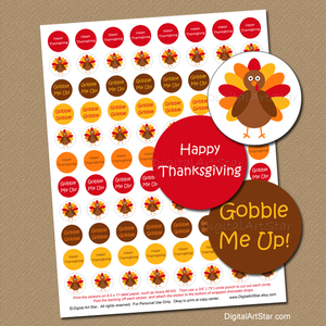 Thanksgiving Turkey Candy Favors
