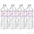 Unicorn 1st Birthday Water Bottle Label Template