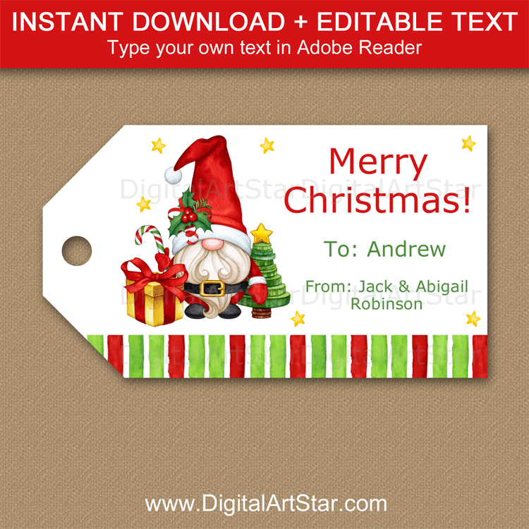 Free Printable Editable Christmas Tags  Christmas tags printable,  Christmas gift tags printable, Free christmas tags printable